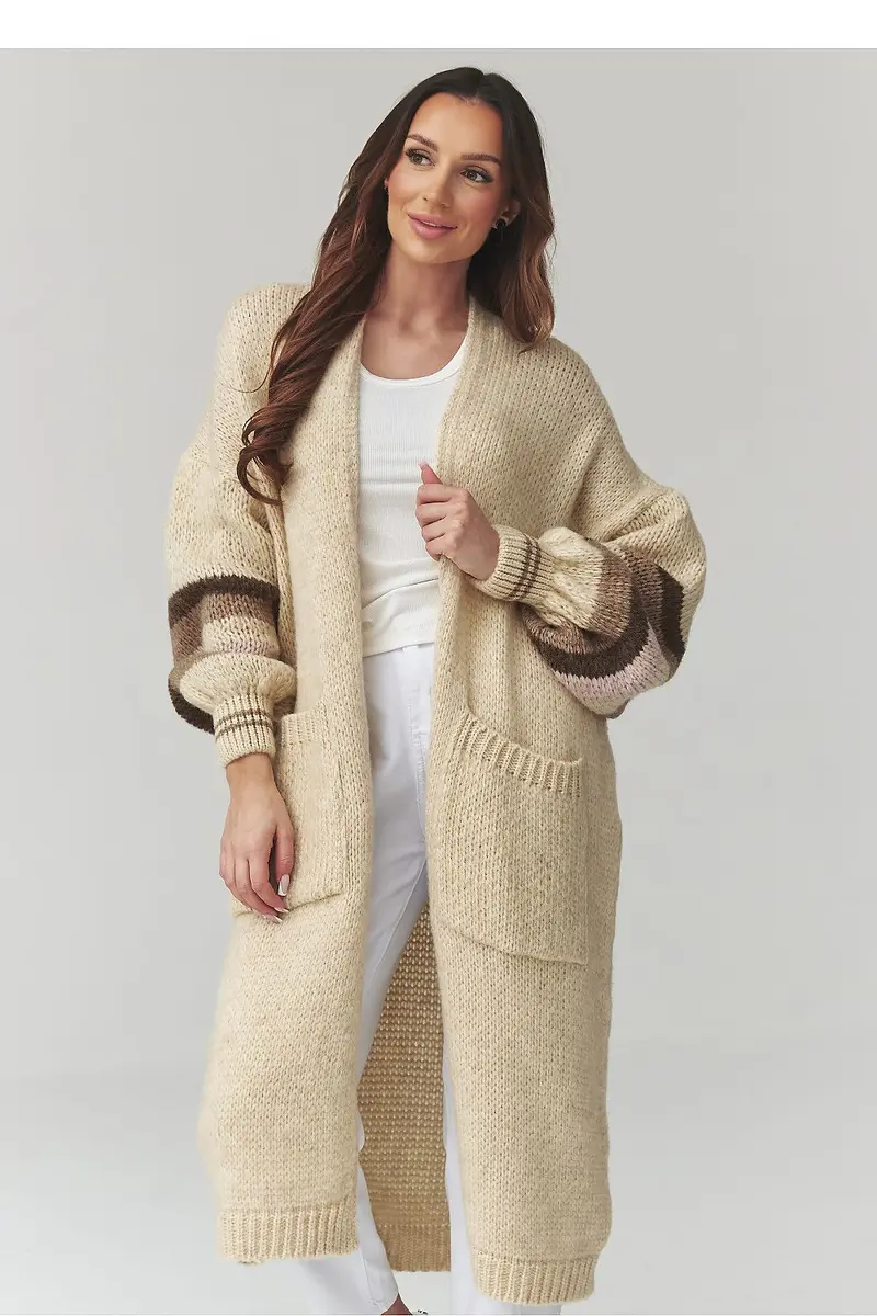 Cardigan model 226865 Makadamia