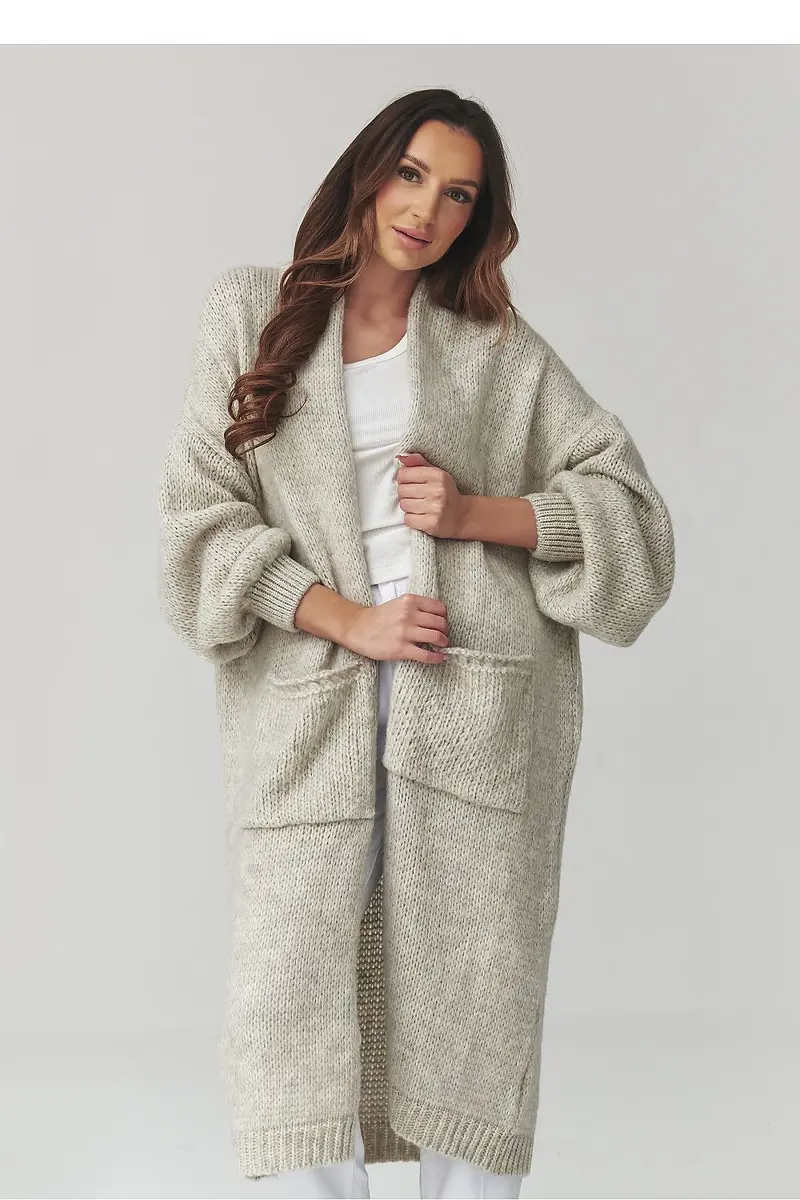 Cardigan model 231017 Makadamia